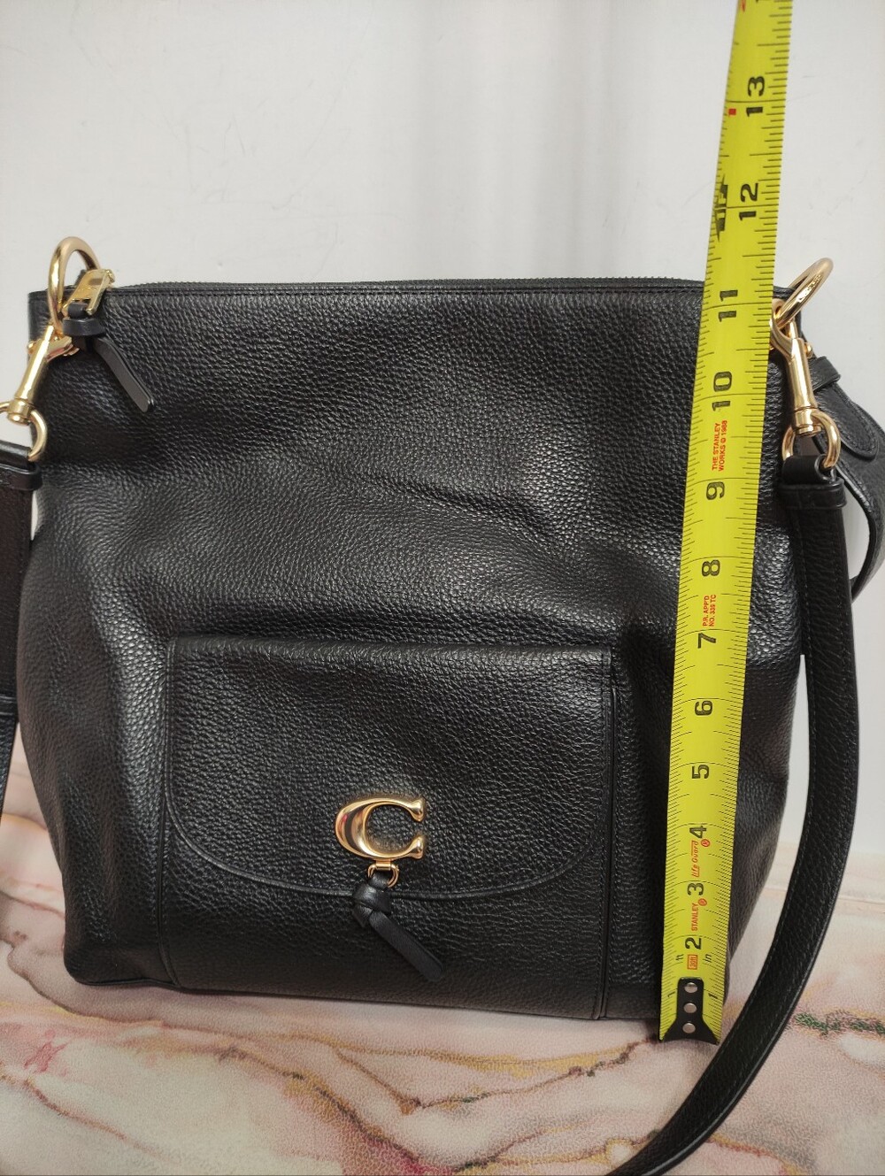 Coach 1321 Remi Hobo Bag Black - Picture 11 of 13